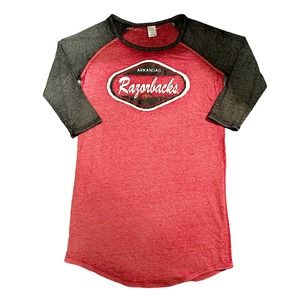 🛍️ Sideline Apparel Arkansas Razorbacks Nightgown Womens Size S NEW